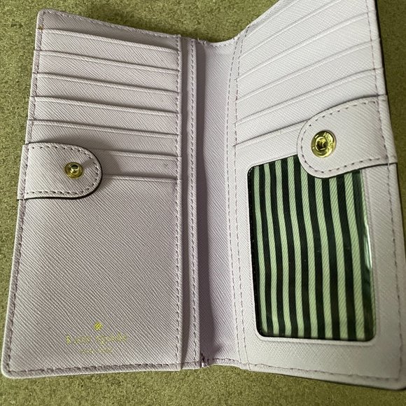 Kate Spade Cameron Street Stacy Large Slim Bifold Wallet - Picture 3 of 6